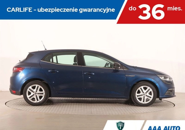 Renault Megane cena 52000 przebieg: 76036, rok produkcji 2018 z Pyrzyce małe 191